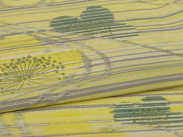 平和屋着物＊夏物　小紋　紗　流水花文　洗える着物　AABH4025jd 平和屋着物＊夏物 小紋 紗 流水花文 洗える着物 AABH4025jd - メルカリ