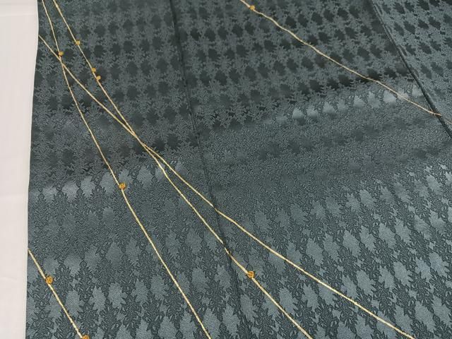 平和屋着物●訪問着　刺繍　幾何学文様　金彩　正絹　逸品　AABH5337ph 平和屋着物○訪問着 刺繍 幾何学文様 金彩 正絹 逸品 AABH5337ph
