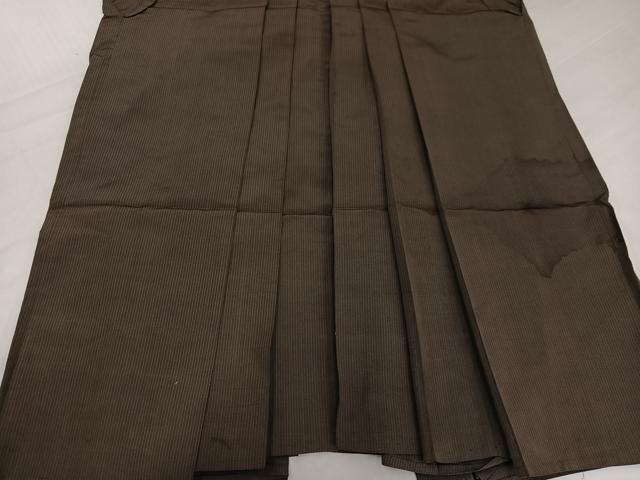 平和屋着物○男性 馬乗り袴 縞 正絹 逸品 AABH5369ph - メルカリ