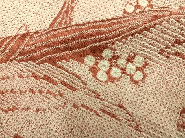 平和屋着物●訪問着　駒刺繍　絞り　草花文　正絹　逸品　AABH5397ph 平和屋着物○訪問着 駒刺繍 絞り 草花文 正絹 逸品 AABH5397ph - メルカリ