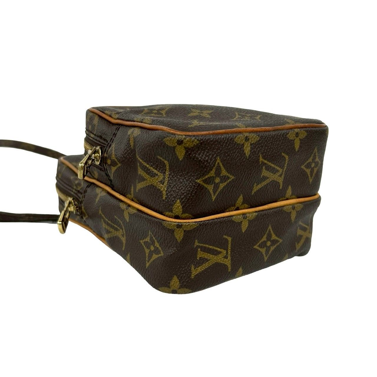 極 美品 LOUIS VUITTON ルイヴィトン ヴィンテージ アマゾン モノグラム レザー ミニ ショルダーバッグ ポシェット ブラウン 40040 極 美品 LOUIS VUITTON ルイヴィトン ヴィンテージ ミニ アマゾン