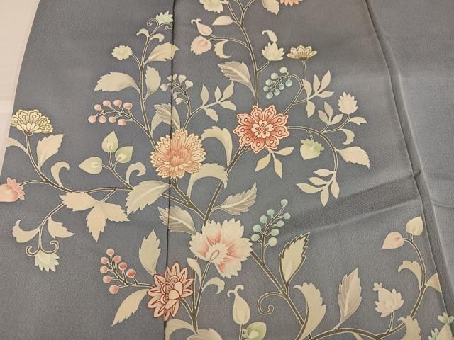 平和屋着物○訪問着 更紗唐草文 正絹 逸品 AABH6837ph - メルカリ