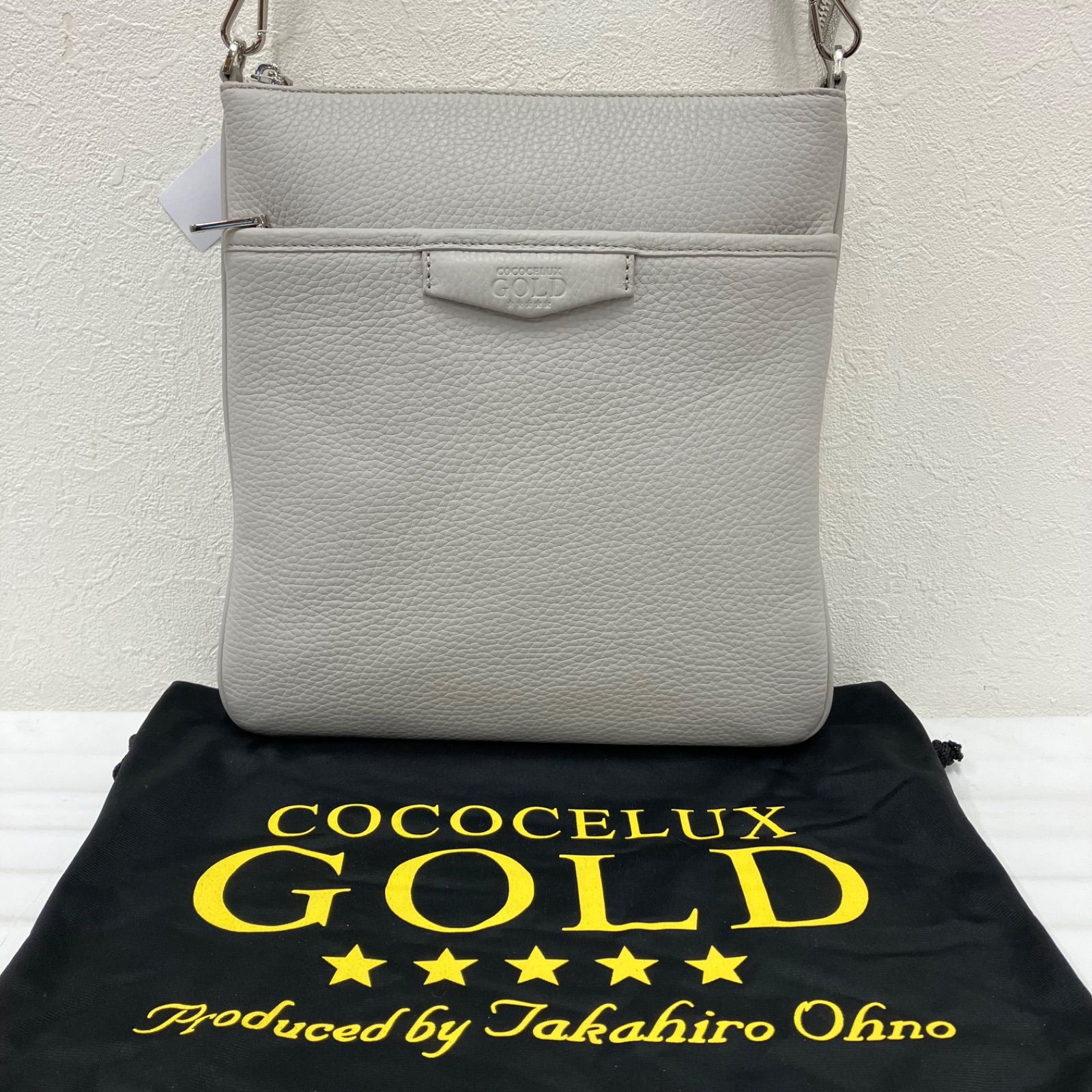 1944　COCOCELUX GOLD　ココセリュクスゴールド　バッグ　レザー 1944 COCOCELUX GOLD ココセリュクスゴールド ショルダーバッグ レザー