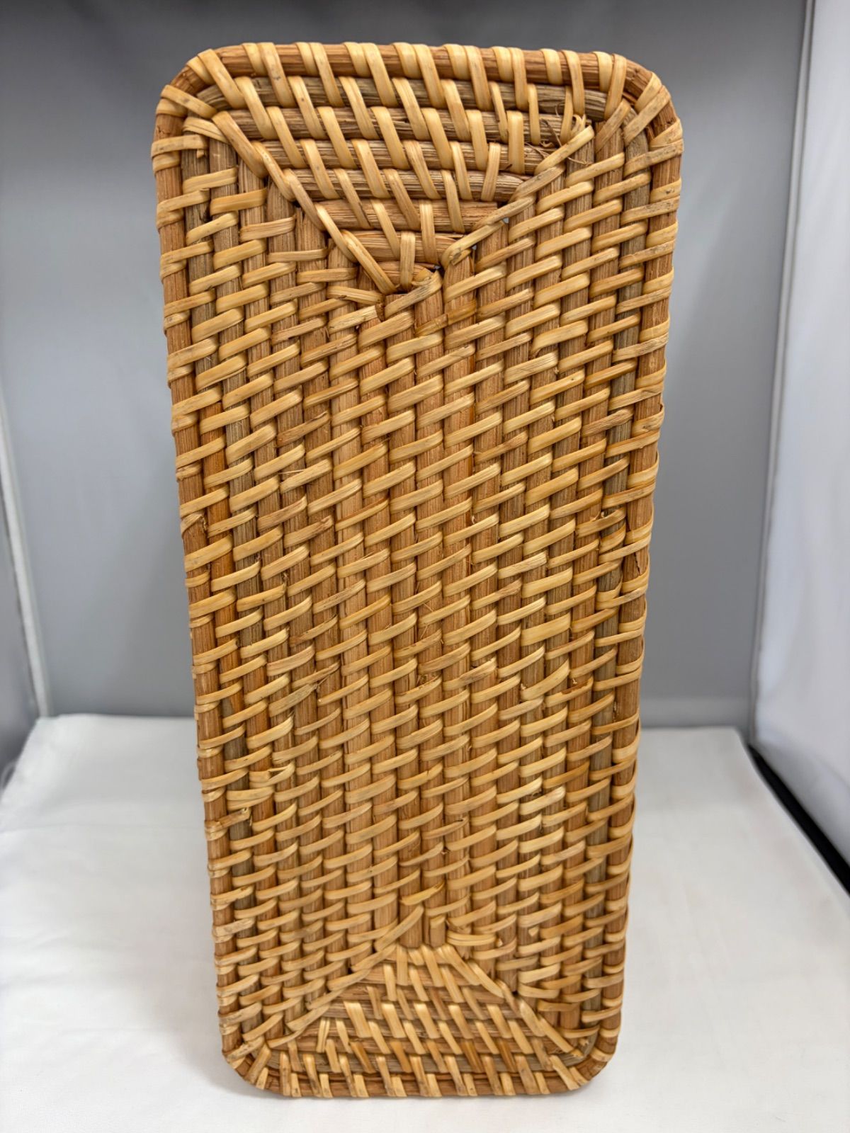 無印良品 ラタン マガジンラック 廃盤商品 - メルカリ