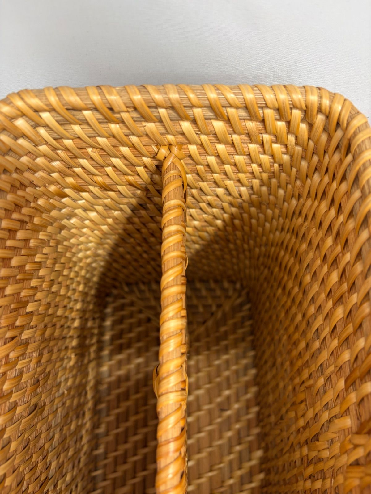 無印良品 ラタン マガジンラック 廃盤商品 - メルカリ