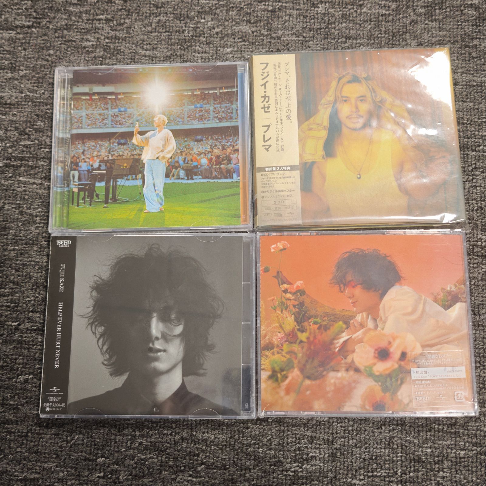 新品未使用 藤井風 CD 4枚セット - メルカリ