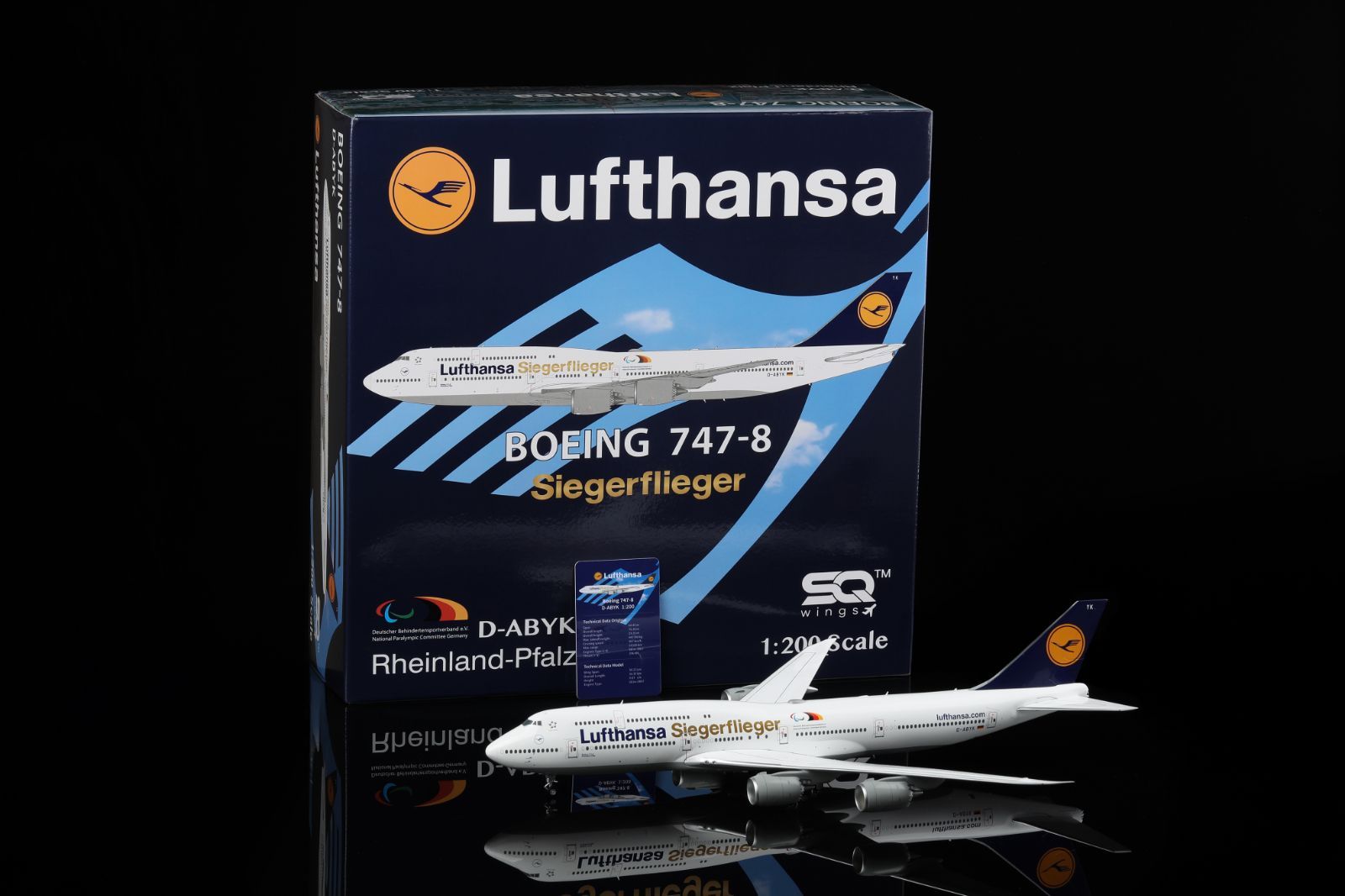 SQwings ルフトハンザ 747-8 D-ABYT 1/200 L2087 - メルカリ