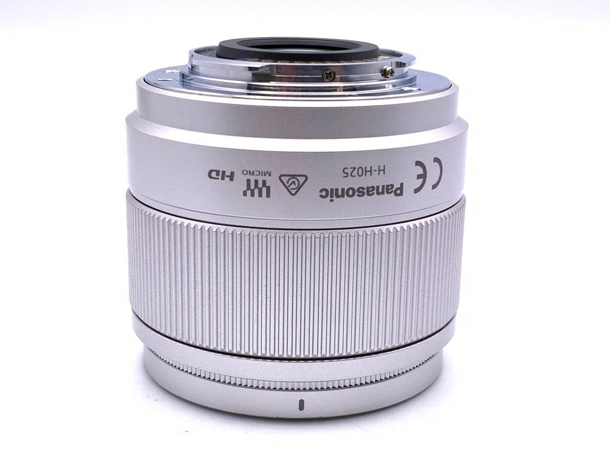 【極美品、おまけ付き】LUMIX G 25mm/F1.7 ASPH. シルバー Panasonic(パナソニック) LUMIX G 25mm F1.7 ASPH. シルバー H-H025-S