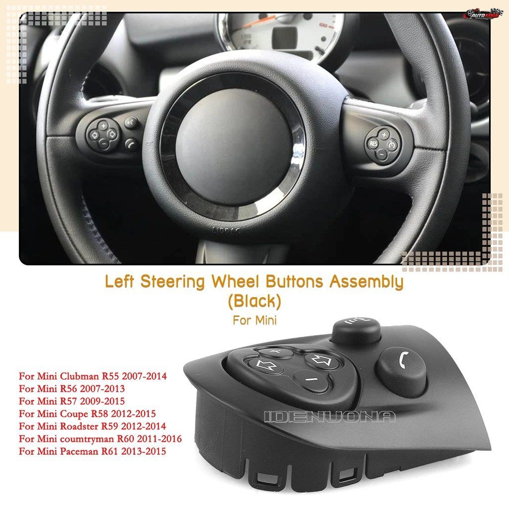 MINI R55 R56 R57 R58 R59 ステアリングホイール リモコン MINI CLUBMAN R55 R56 R57 R58 R59 R60 COUTRYMAN R61用インナー