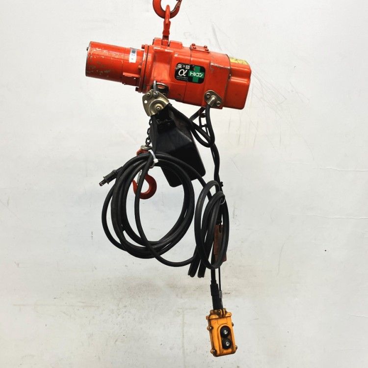 ELEPHANT/象印 αS-01 100kg 電動チェーンブロック 100V - メルカリ