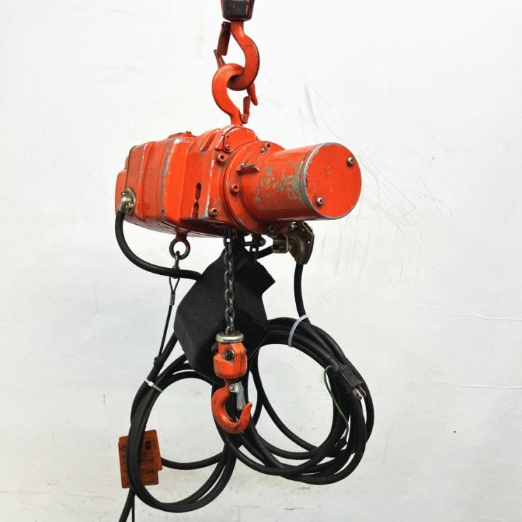 ELEPHANT/象印 αS-01 100kg 電動チェーンブロック 100V - メルカリ