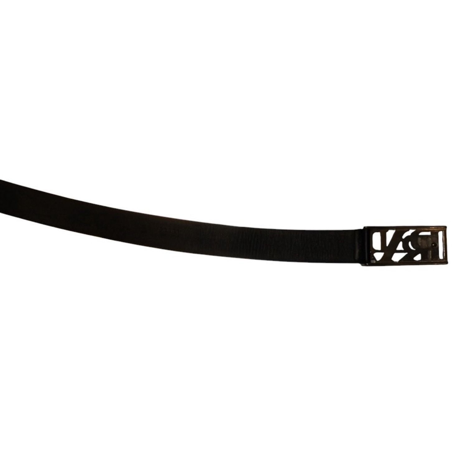 PRADA プラダ ベルト メタルバックル サイズ70/28 レザー ブラック シルバー金具 美品 中古 4b014160 PRADA プラダ ベルト メタルバックル サイズ70/28 レザー ブラック