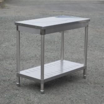 タニコー 業務用 ステンレス 作業台 W900 D450 H800mm W90D45H80cm 