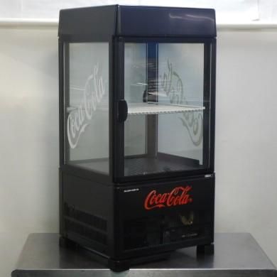 代引不可)2009年製 サンデン AG-LI54X-CCBK-ZA LED照明付 冷蔵ショー 