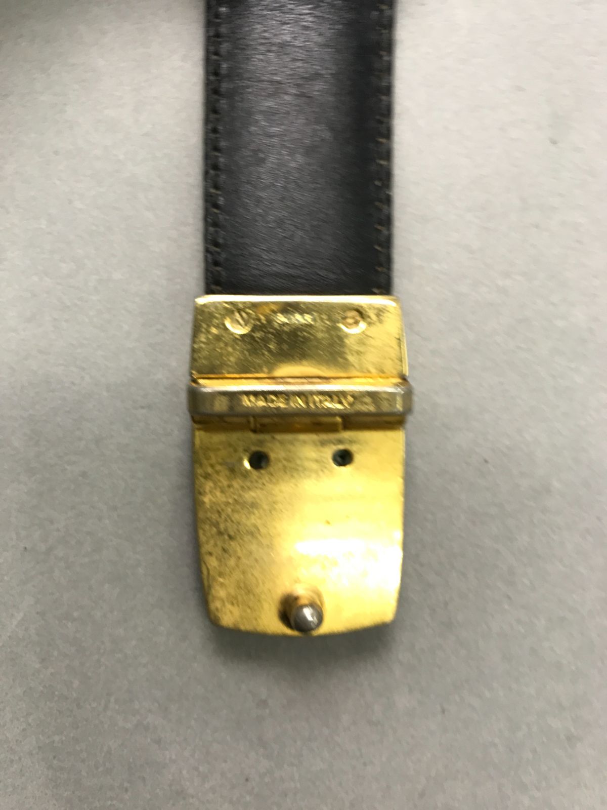 GUCCI グッチ ベルト インターロッキングG レザー リバーシブル