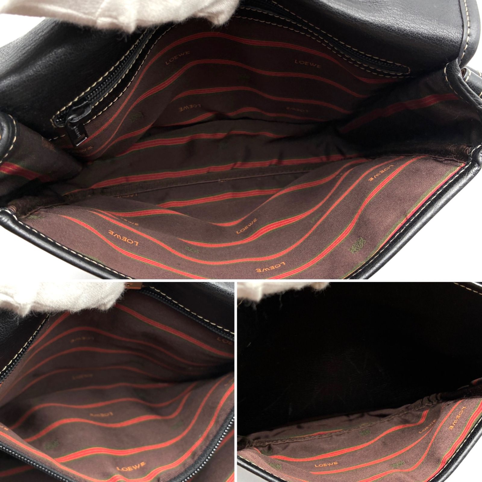 美品 LOEWE ロエベ ベラスケス ショルダーバッグ 斜め掛け 肩掛け ヌバック レザー 本革 ブラウン ブラック 茶 黒 バイカラー ツイスト ゴールド 金具 ヴィンテージ オールド クラシック レア 希少 メンズ レディース ユニセックス 鞄 バッグ 美品 LOEWE ロエベ ベラスケス ショルダーバッグ 斜め掛け 肩掛け