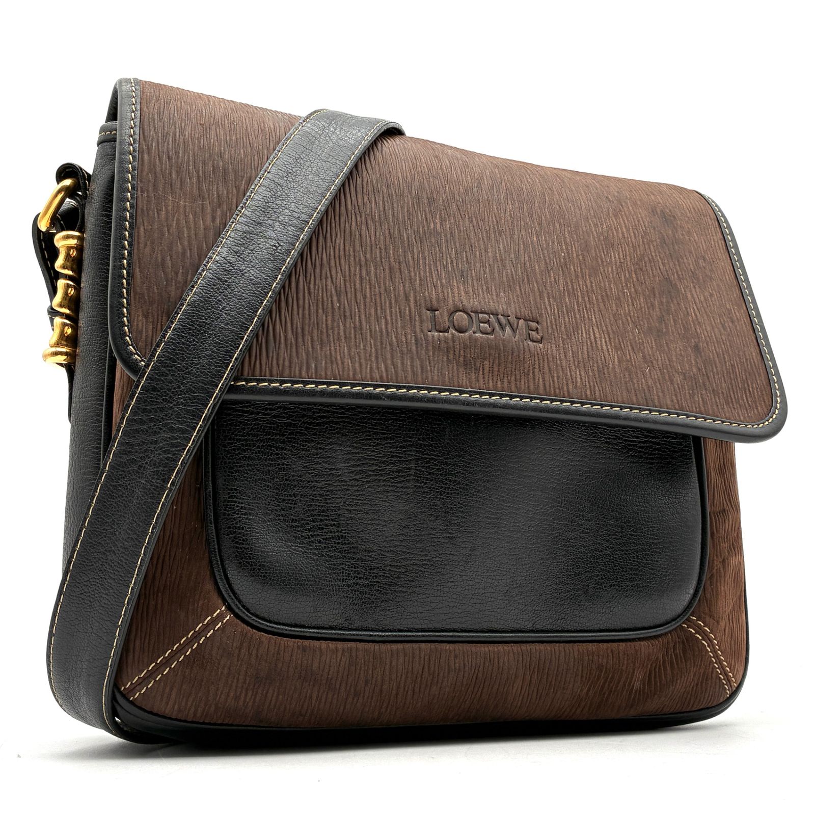 美品 LOEWE ロエベ ベラスケス ショルダーバッグ 斜め掛け 肩掛け 