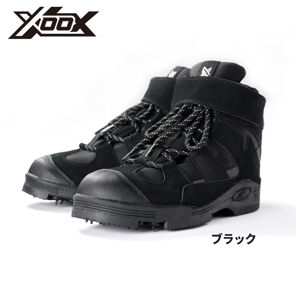 フットウェア XOOX スパイクシューズ 27.0-27.5cm XL ブラック