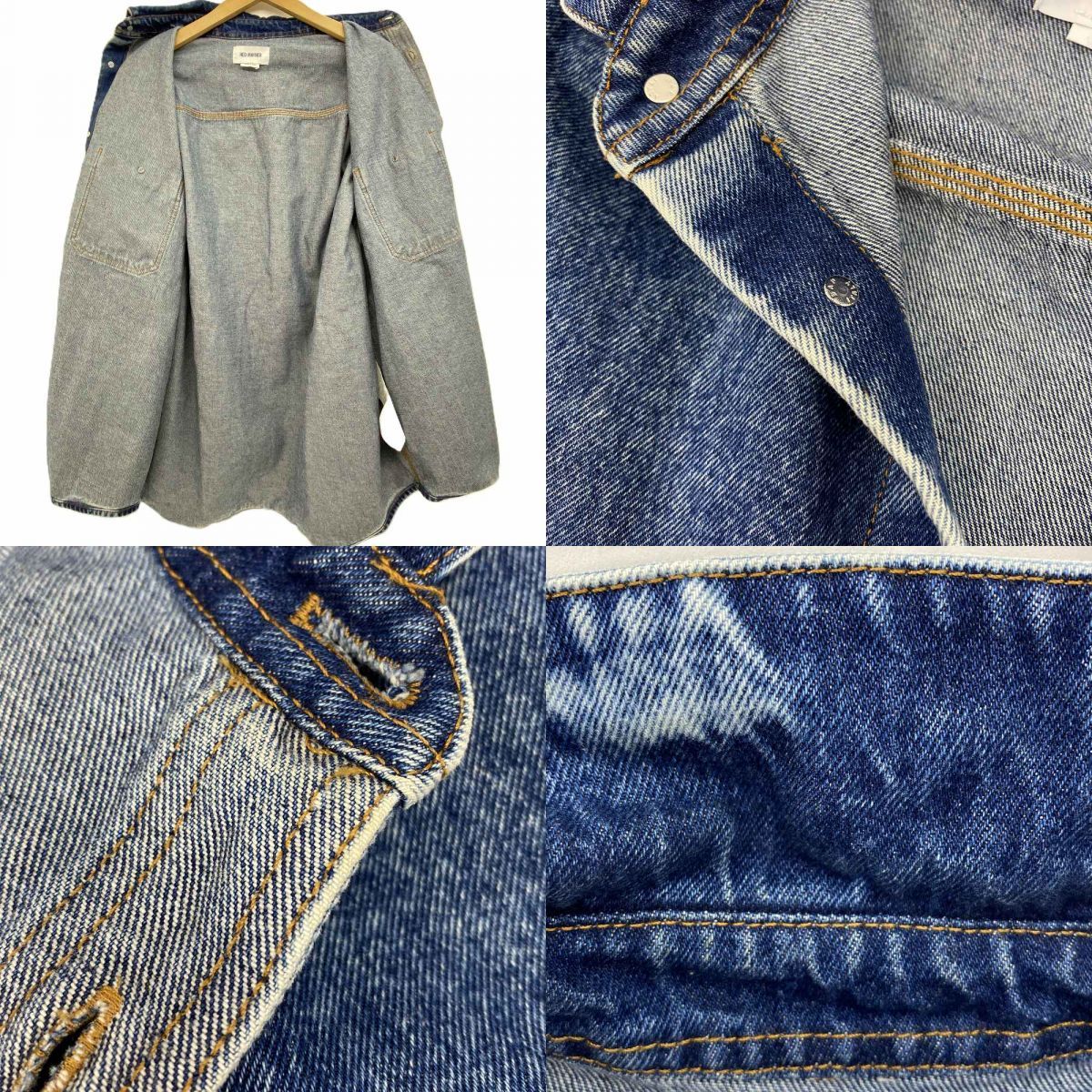 HED MAYNER ヘドメイナー 23AW DENIM OVERSHIRT オーバーサイズ デニム 