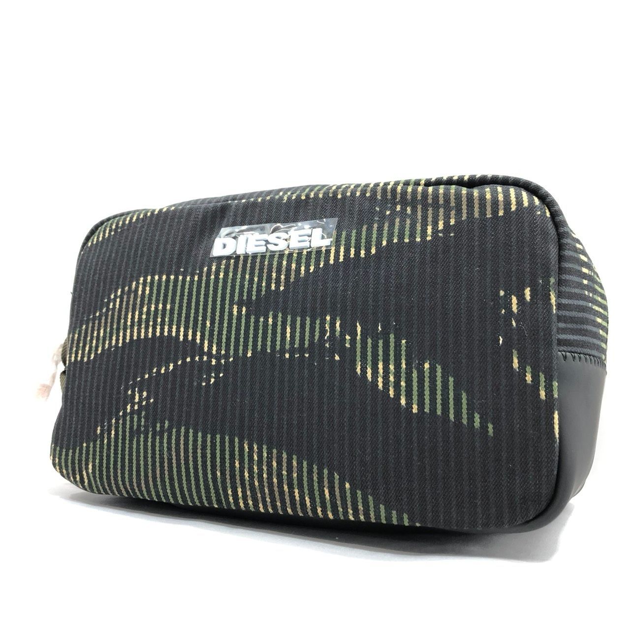 未使用品!!】 DIESEL ディーゼル ハンドバッグ 迷彩柄 ノベルティ BIG 