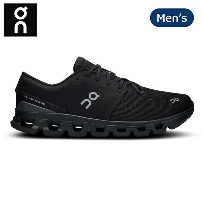 [Brand New] [25-28.5cm] On On Cloud X4 Cloud X4 Black/ Eclipse 3ME30040106 [Shoes, Sneakers, Training Shoes, Running, Climbing, Men's Outdoor]