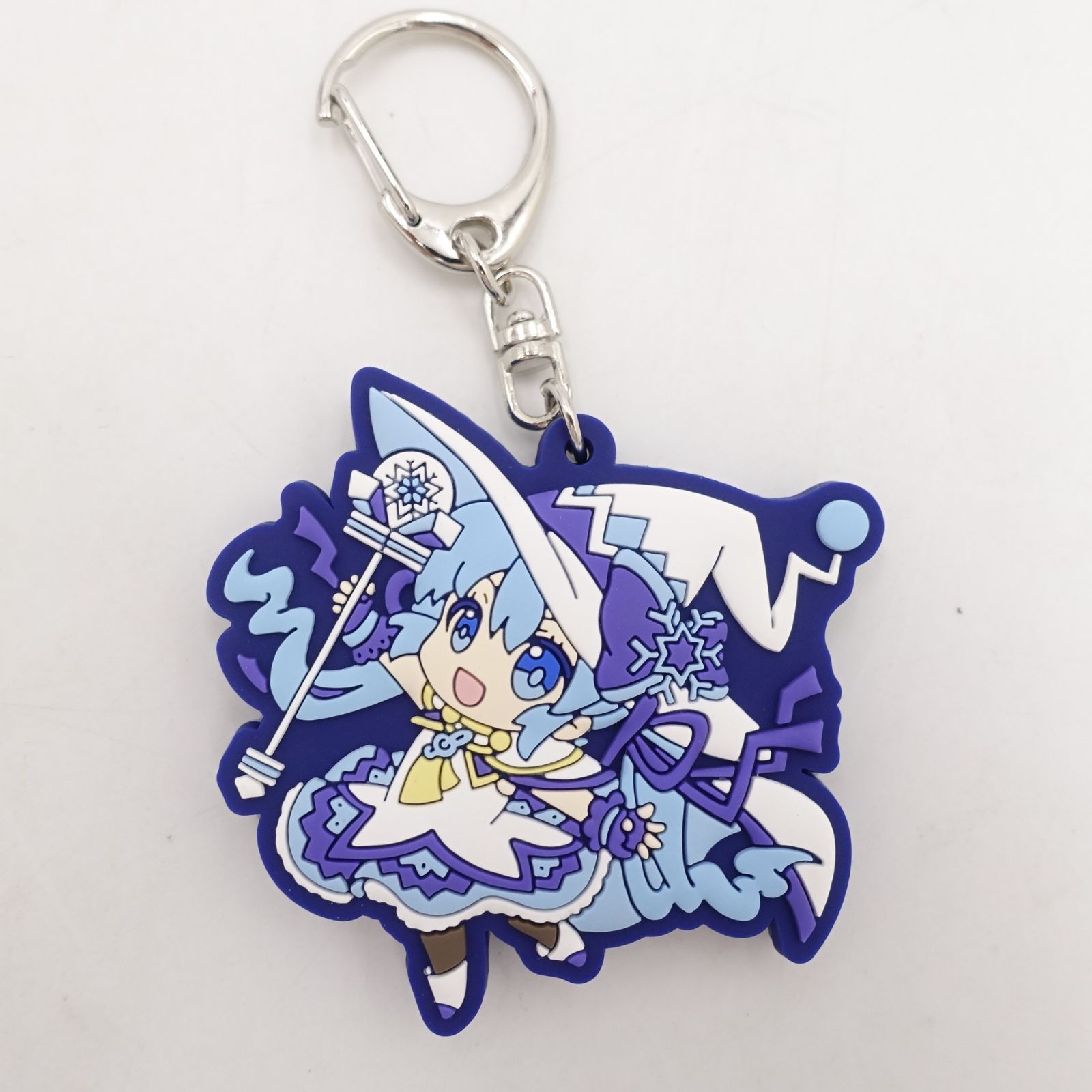 雪ミク 2014 AS両面ラバーキーホルダー スカイタウン限定 SNOW MIKU