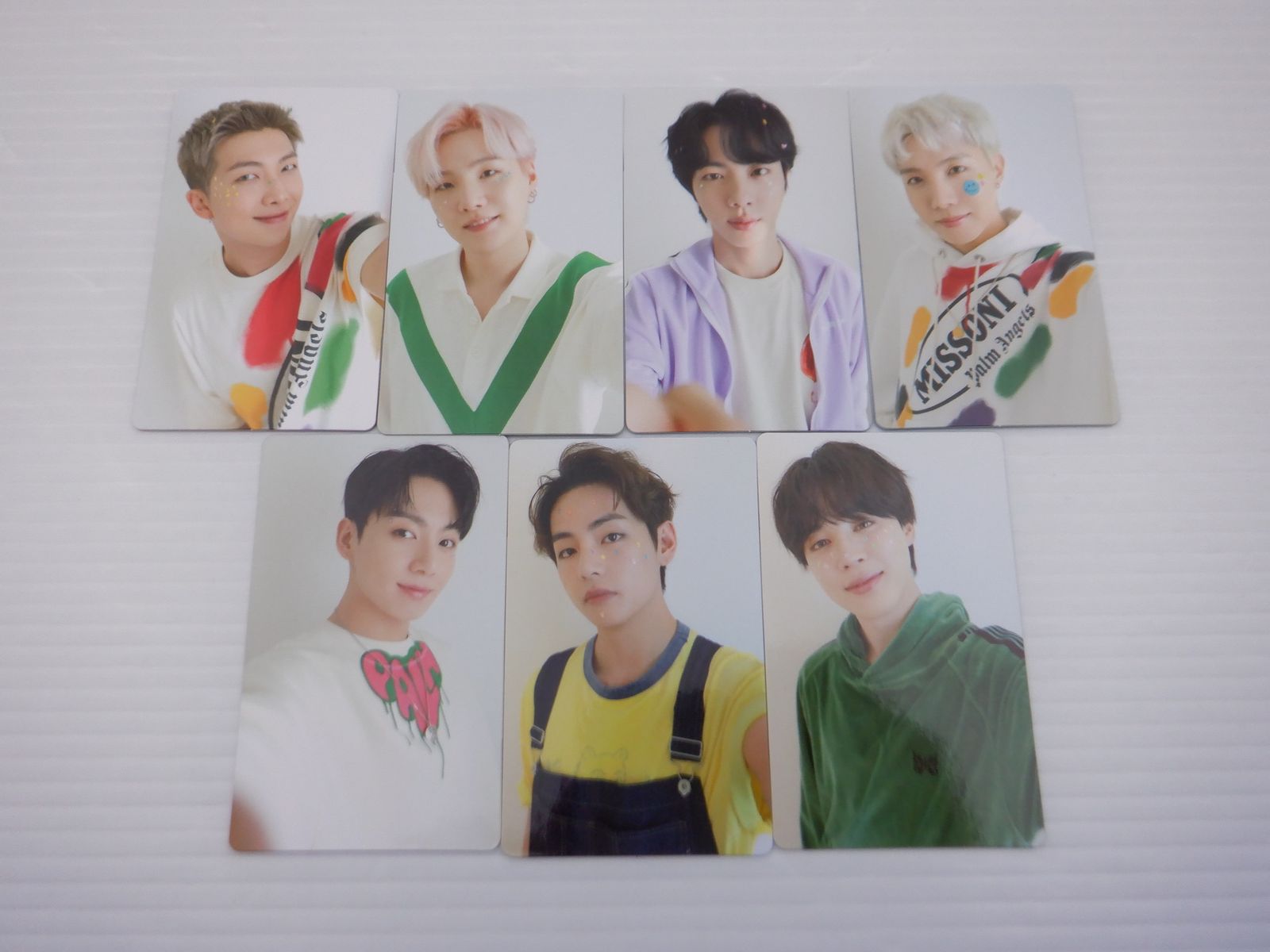 BTS トレカ JPFC 会報誌 アンケート 抽選特典 7枚セット バンタン