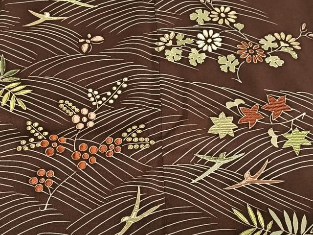 平和屋着物∞道行コート　刺繍　花鳥文　正絹　逸品　CABD4789ua 平和屋着物∞道行コート 刺繍 花鳥文 正絹 逸品 CABD4789ua - メルカリ