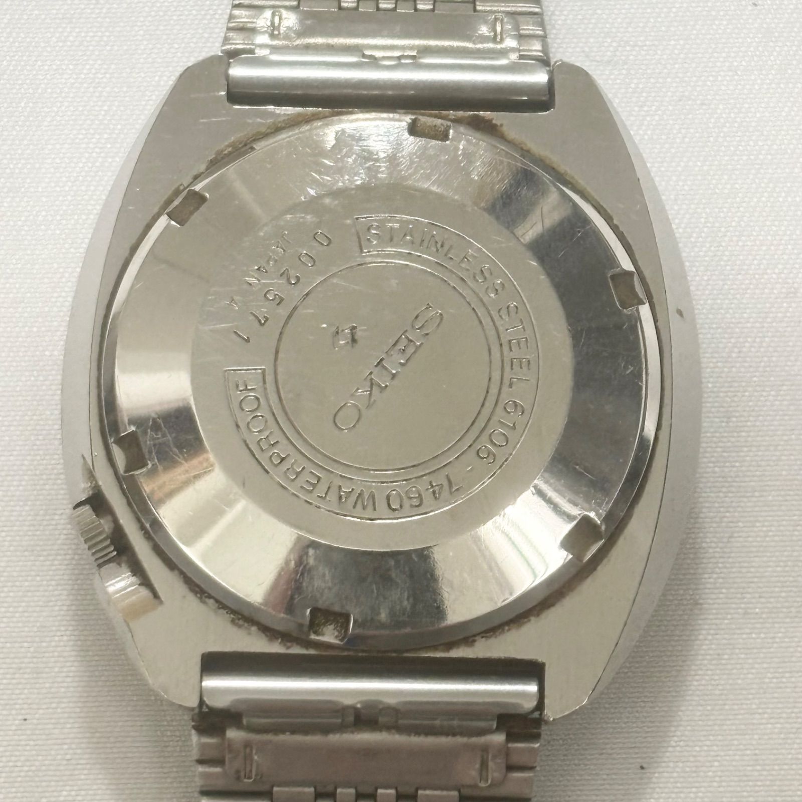 送料無料】SEIKO/セイコー/5ACTUS/5アクタス/シルバー/自動巻き腕時計 