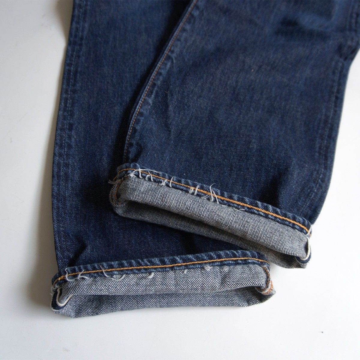 雰囲気抜群/濃紺】EVISU 【LOT.2000 デニムパンツ】32×35 エビス