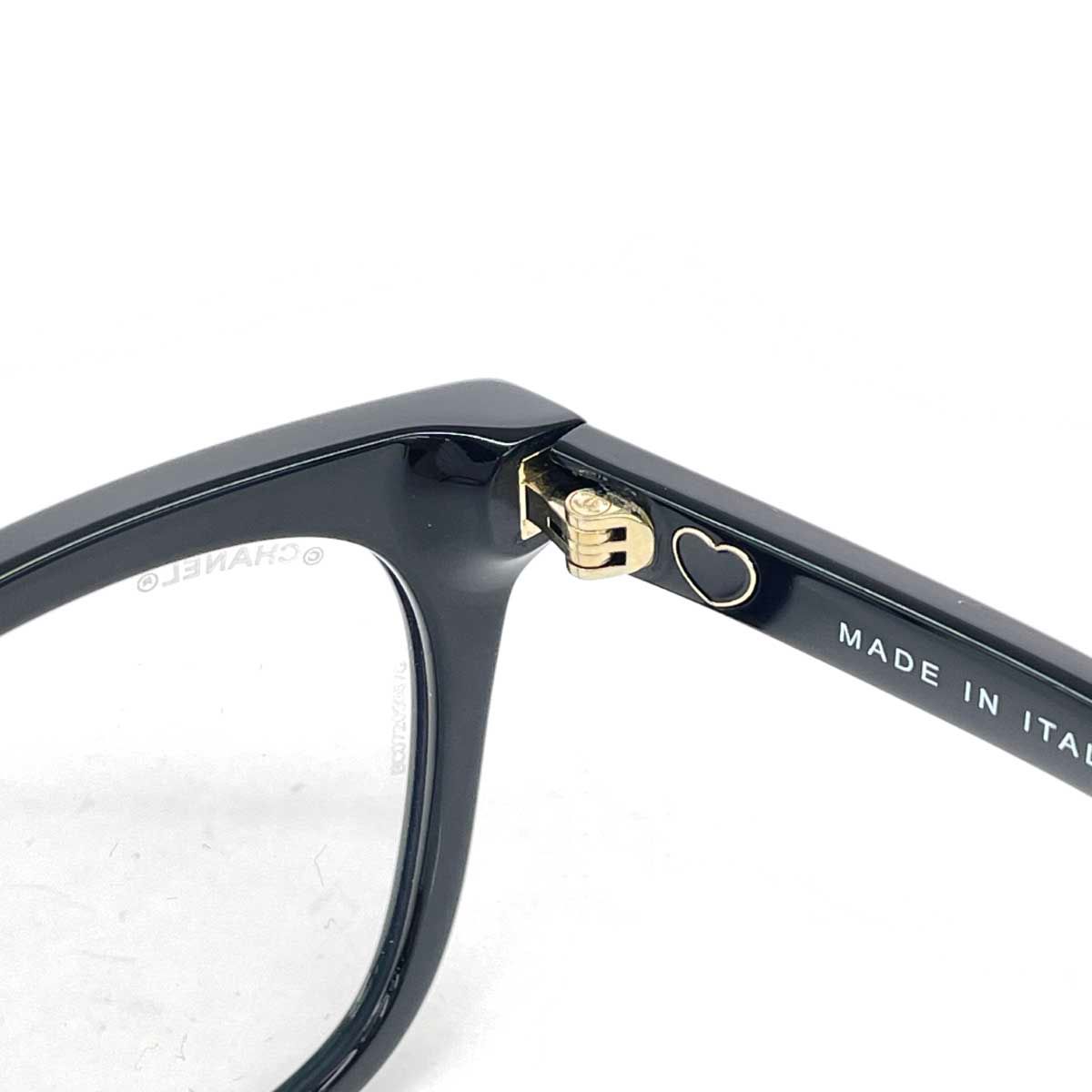 CHANEL シャネル サングラス  ココハートロゴ/セルフレーム 3463-S   ブラック レディース / 240001199118 CHANEL シャネル サングラス ココハートロゴ/セルフレーム 3463-S