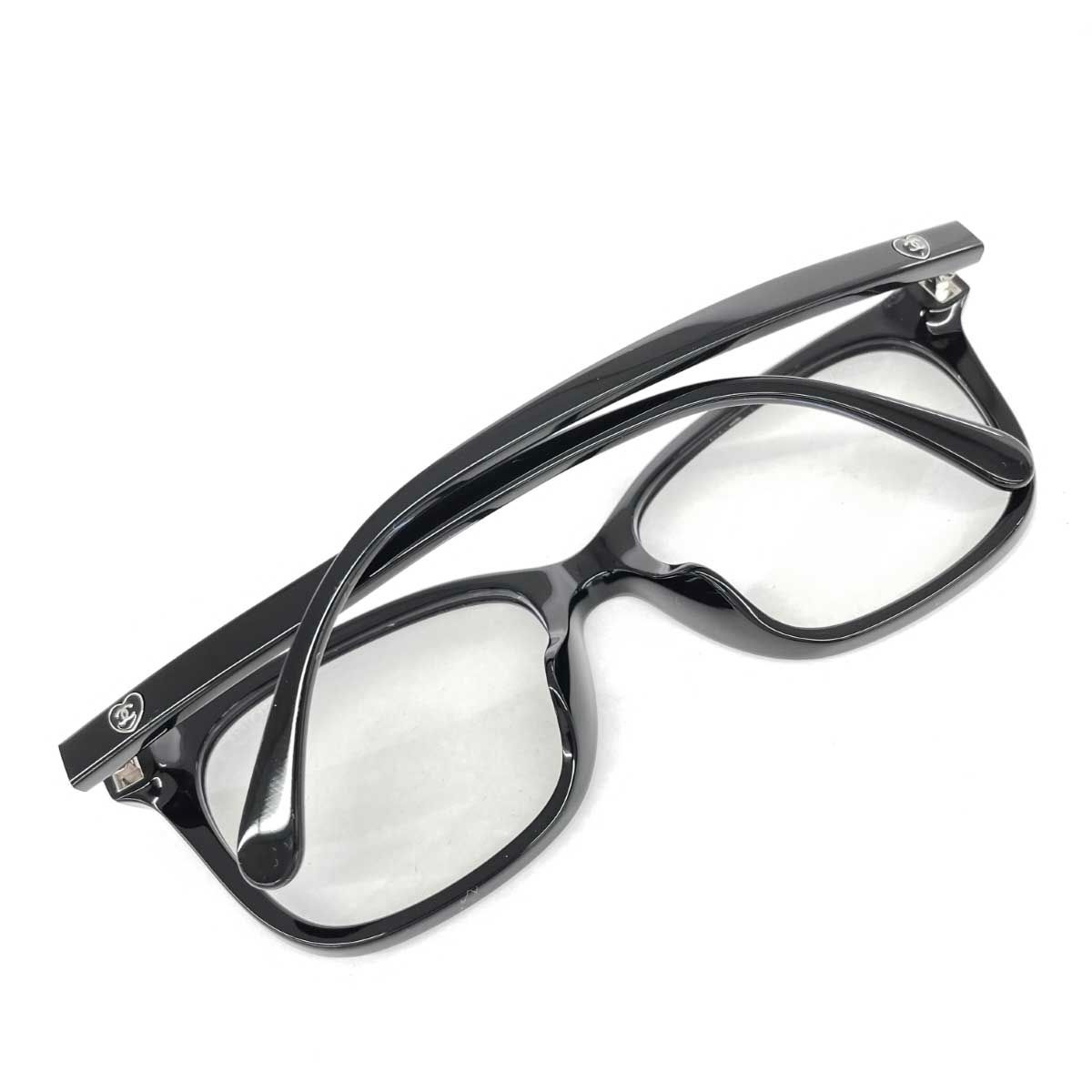 CHANEL シャネル サングラス  ココハートロゴ/セルフレーム 3463-S   ブラック レディース / 240001199118 CHANEL - CHANEL シャネル サングラス ココハートロゴ/セルフレーム
