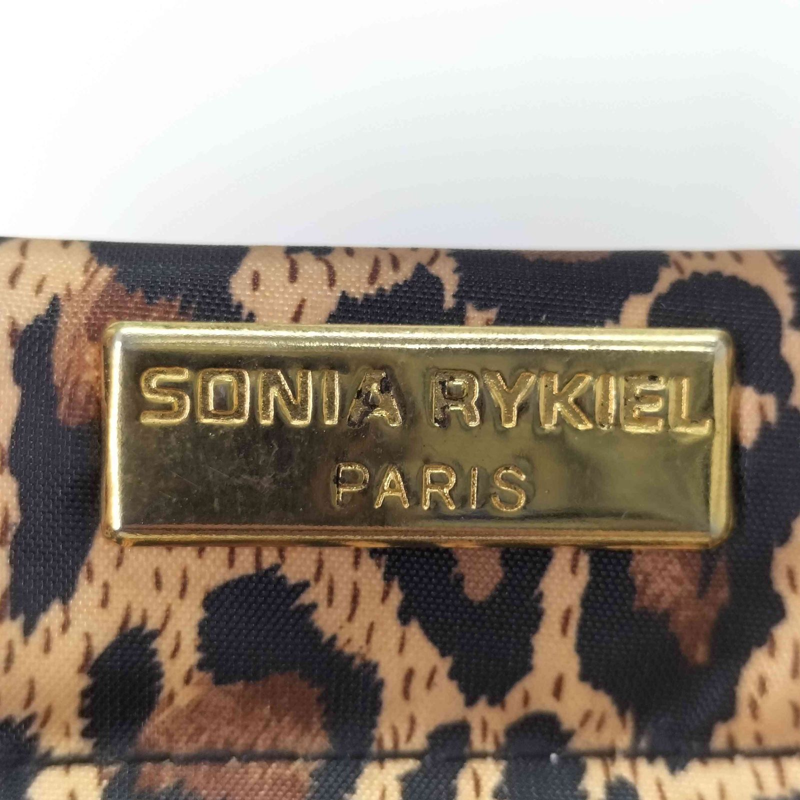 ソニアリキエル SONIA RYKIEL ヒョウ柄 レオパード マルチポケット 