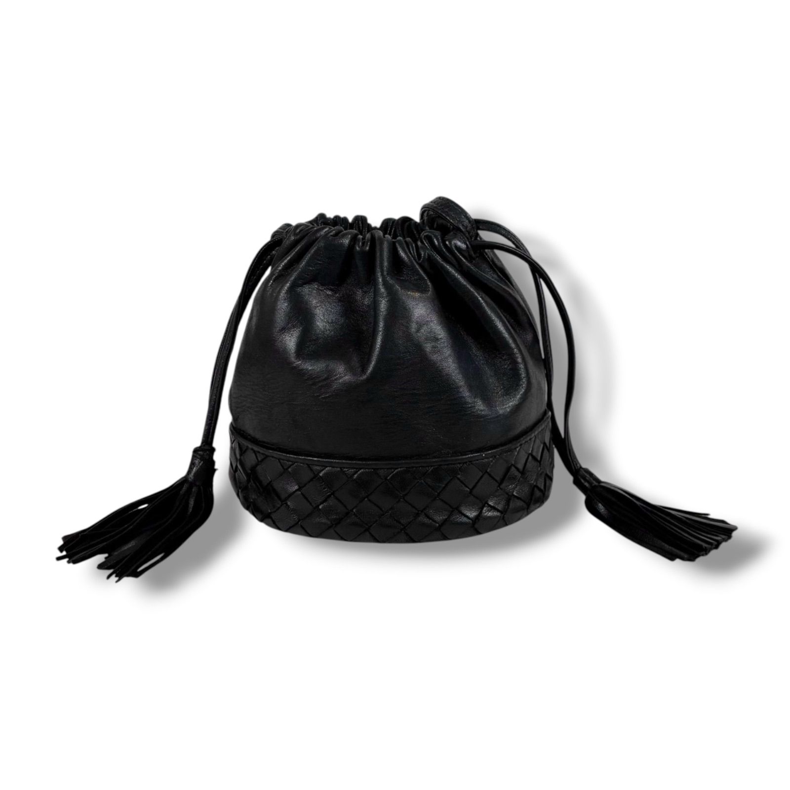 ボッテガヴェネタ BOTTEGA VENETA 巾着型 ドローストリング ショルダー 