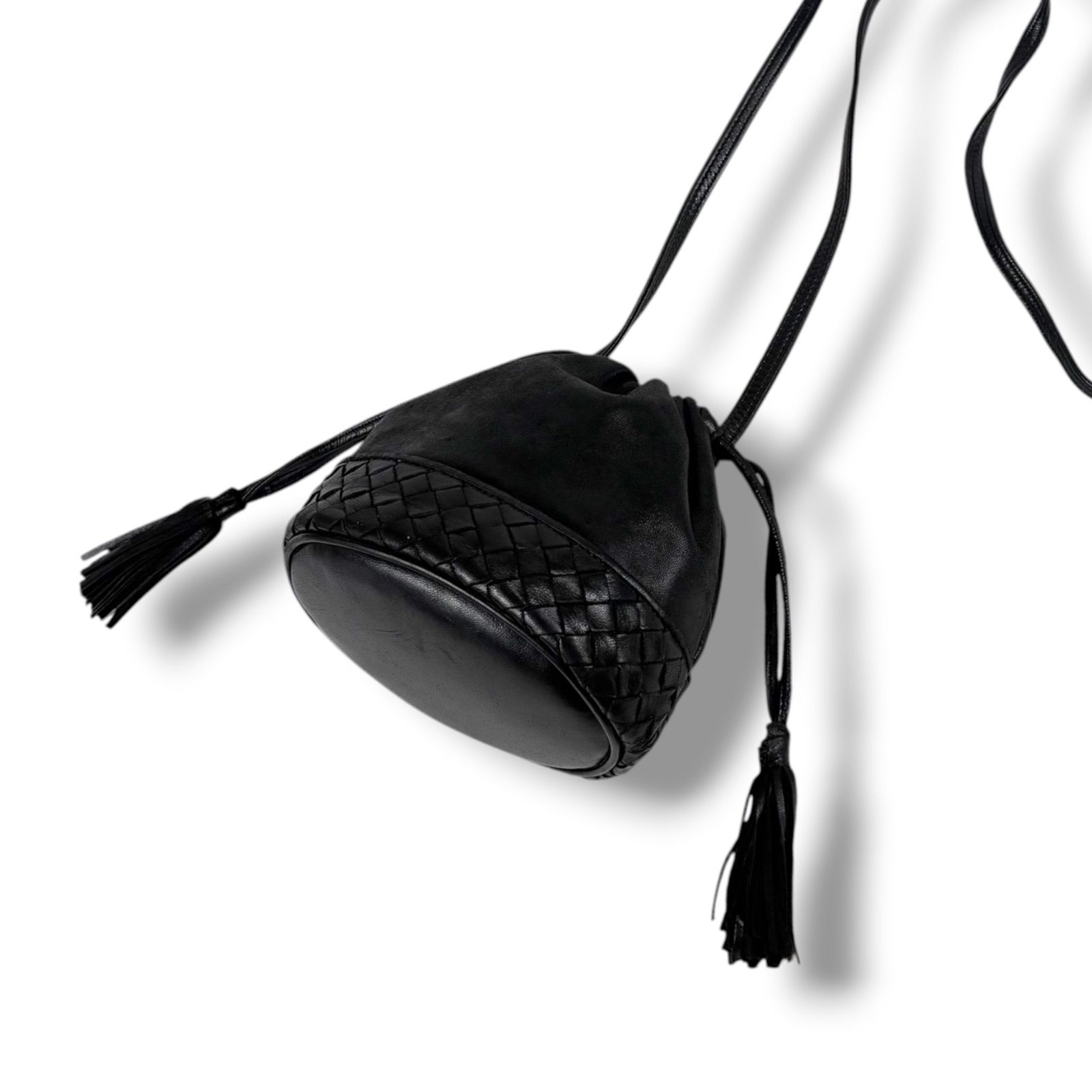 ボッテガヴェネタ BOTTEGA VENETA 巾着型 ドローストリング ショルダー 