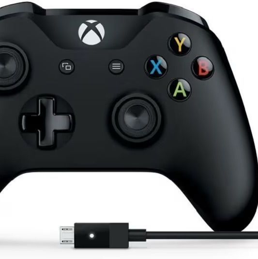 《新品未開封》マイクロソフト ゲームコントローラー Bluetooth/有線接続/xbox one/Windows対応 PC用USBケーブル同梱 4N6-00003