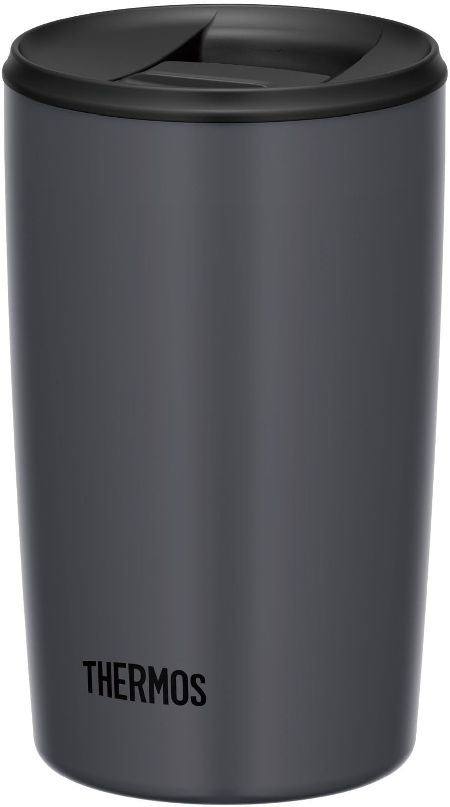 【売切注意！お早めに】 フタ付き 真空断熱タンブラー 400ml ダークグレー サーモス JDP-401 DGY