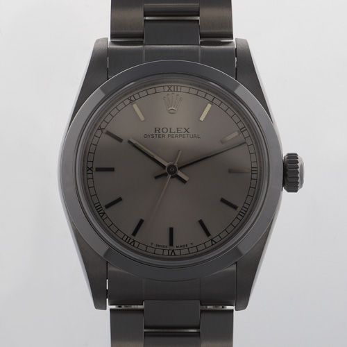 【143302】ROLEX ロレックス 67480 オイスターパーペチュアル 31 シルバーダイヤル U番 SS 自動巻き 純正ボックス 腕時計 時計 WATCH ユニセックス【中古】 143302 ROLEX ロレックス 67480 オイスターパーペチュアル シルバー
