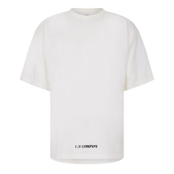 CP COMPANY シーピーカンパニー 長袖シャツXLホワイト C.P. COMPANY（シーピーカンパニー） C.P COMPANY 長袖 Tシャツ メンズ