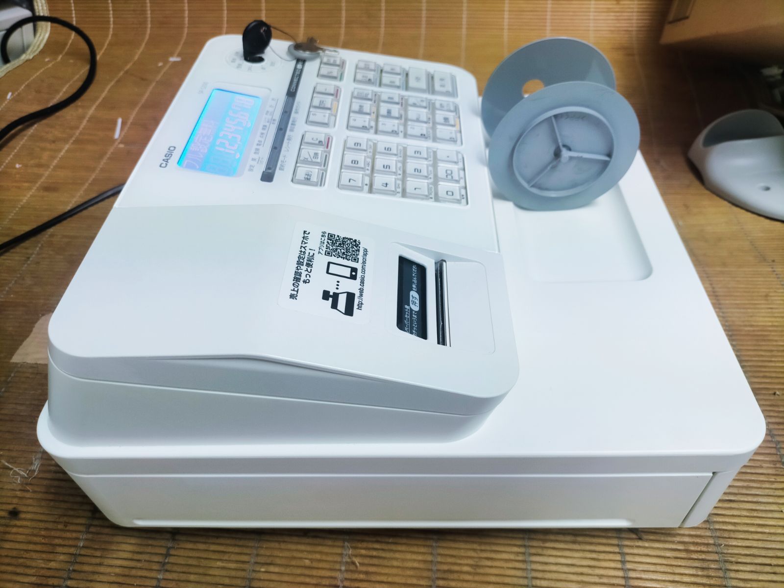 カシオレジスター　SR-S200　280020 Amazon.co.jp: CASIO 電子レジスター 10部門 1シート Bluetooth対応 SR