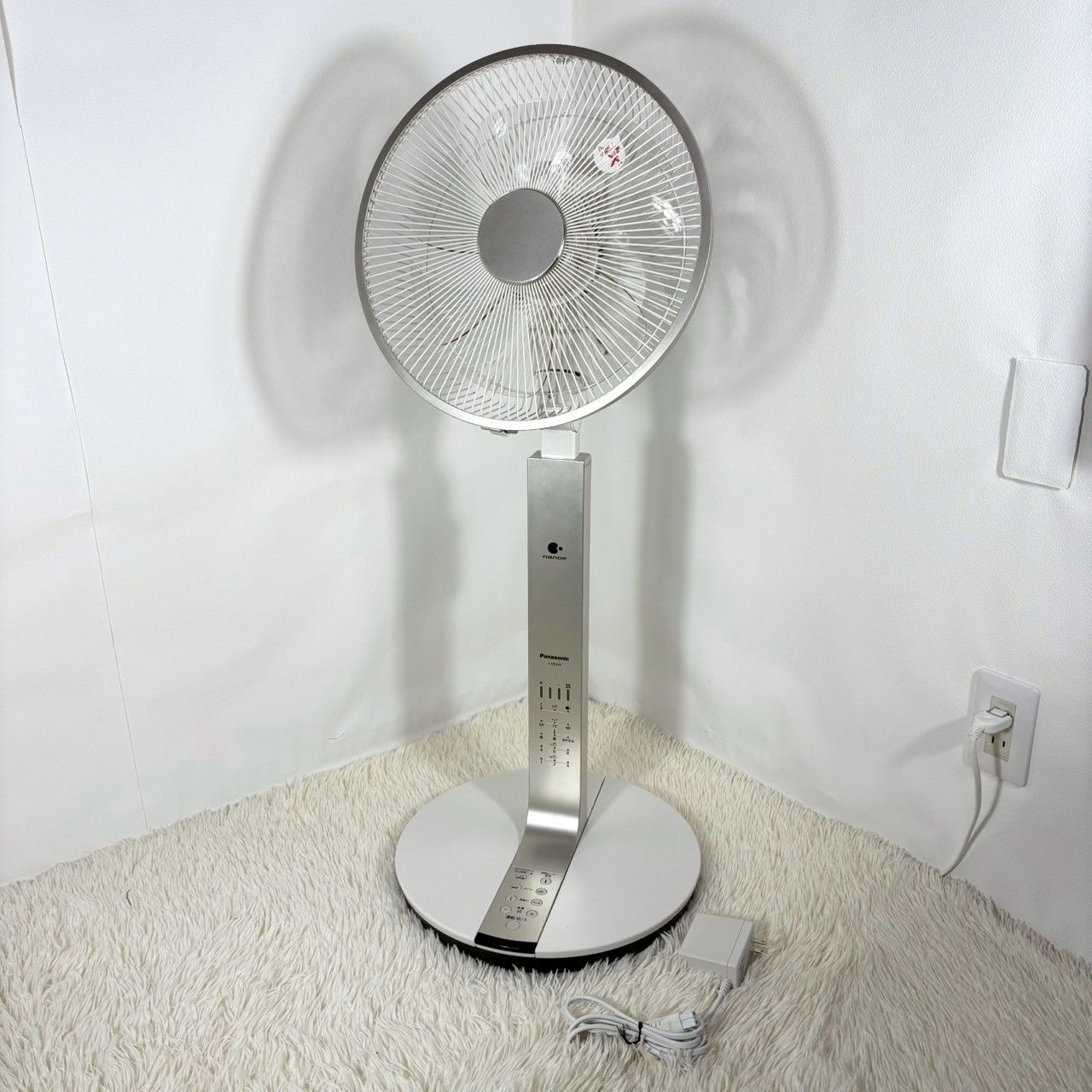 美品】 Panasonic パナソニック ナノイー nanoe 扇風機 F-CR339 - メルカリ