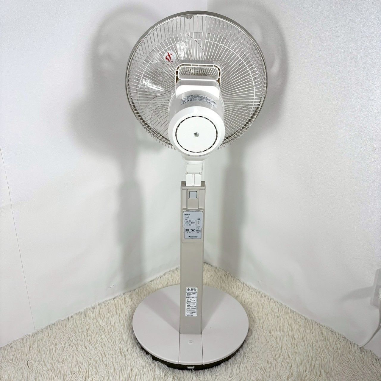 美品】 Panasonic パナソニック ナノイー nanoe 扇風機 F-CR339 - メルカリ