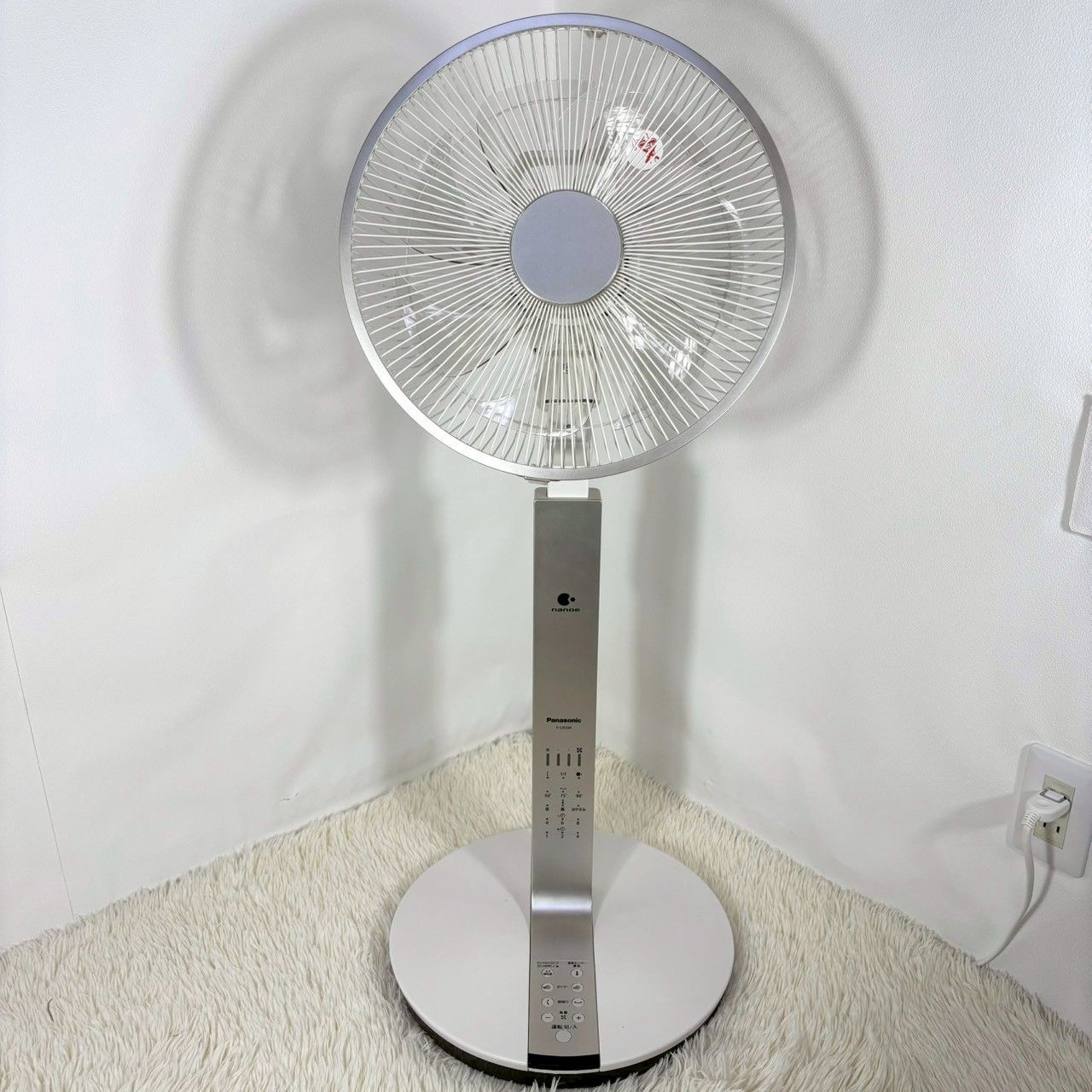 美品】 Panasonic パナソニック ナノイー nanoe 扇風機 F-CR339 - メルカリ