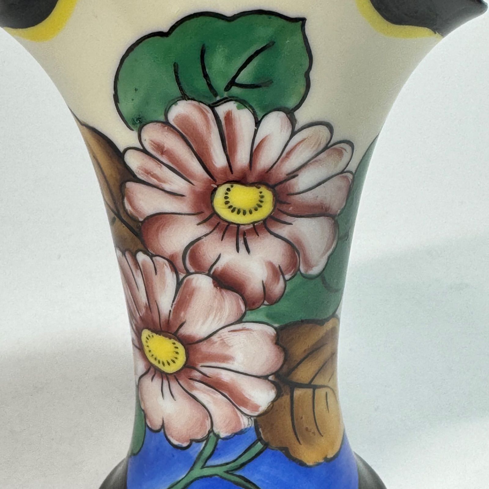 専用Y3036-1 オールドニッポン ハンドペイント 花絵 花瓶　　L Y3036-1 オールドニッポン ハンドペイント 花絵 花瓶 L 【公式通販】