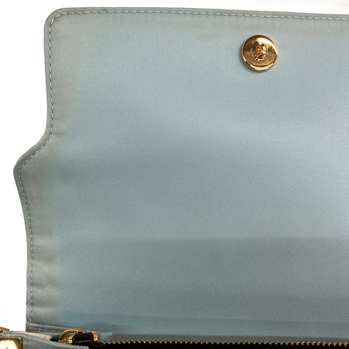 MARNI(マルニ) ショルダーバッグ トランク SBMP0090Q0 ライトブルー×黒 レザー MARNI - MARNI(マルニ) ショルダーバッグ トランク SBMP0090Q0 ライト