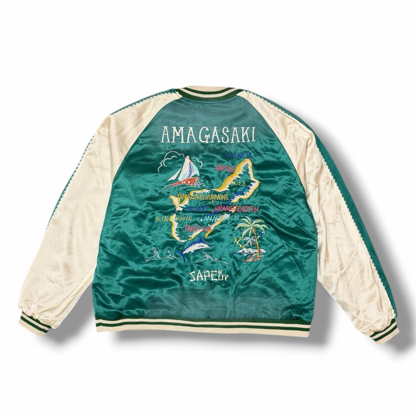 未使用 SAPEur 25SS リバーシブルスカジャン ブルゾン コラボ サプール