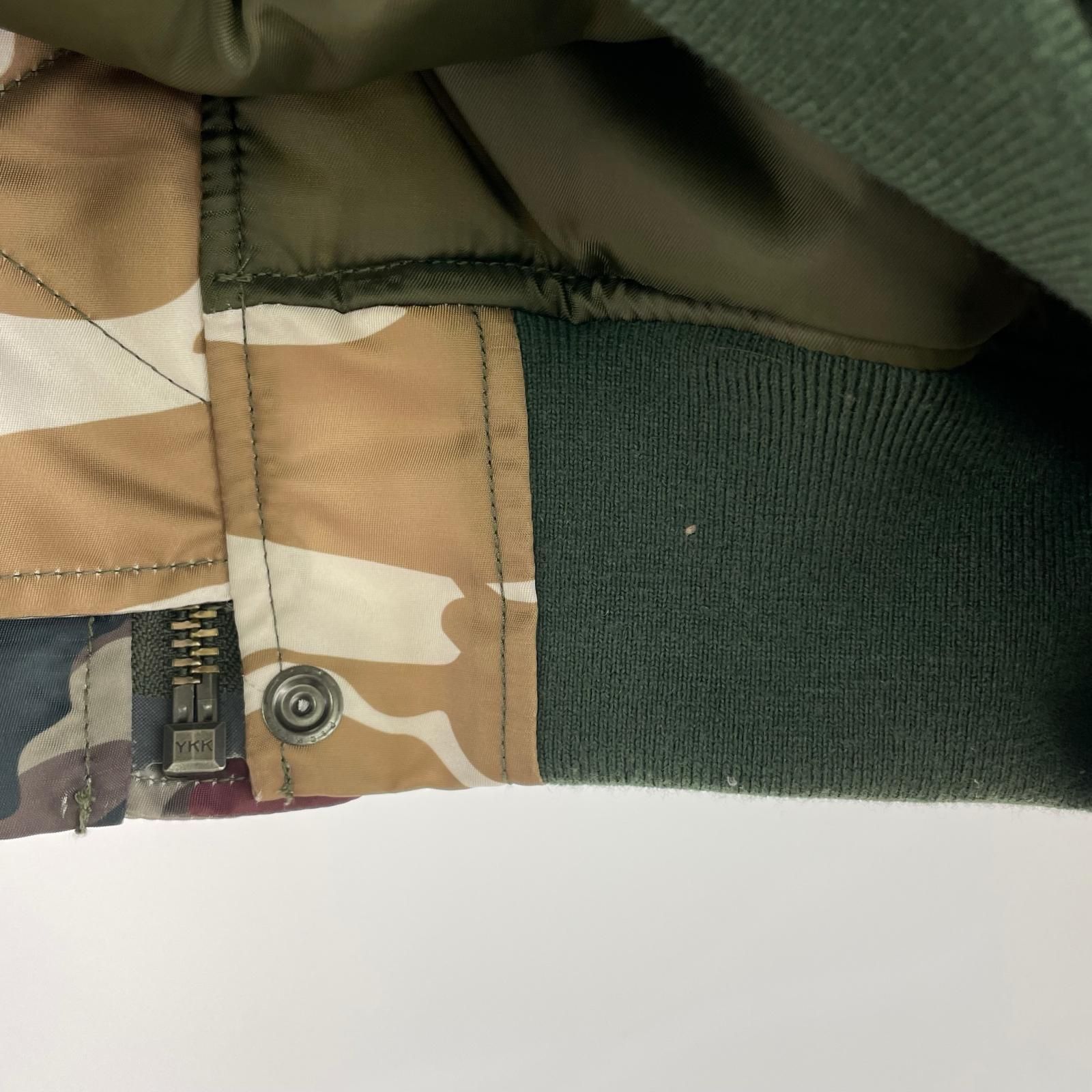 gosha rubchinskiy フライトジャケット 18AW クレイジーカモ MA-1