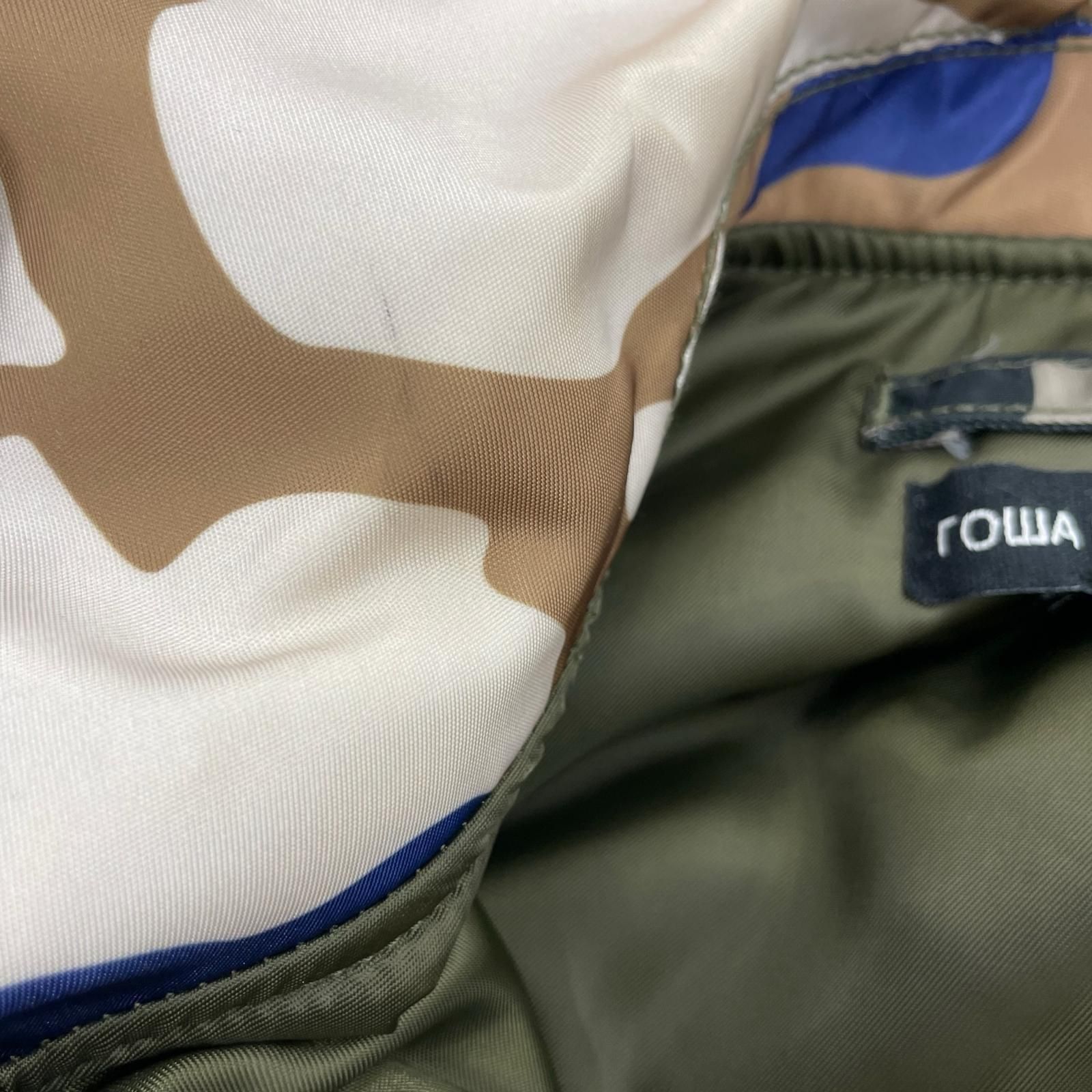 gosha rubchinskiy フライトジャケット 18AW クレイジーカモ MA-1