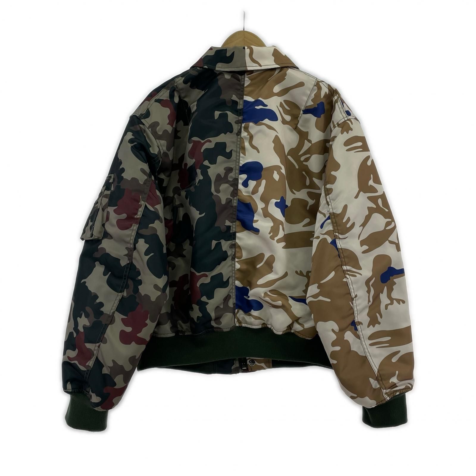gosha rubchinskiy フライトジャケット 18AW クレイジーカモ MA-1