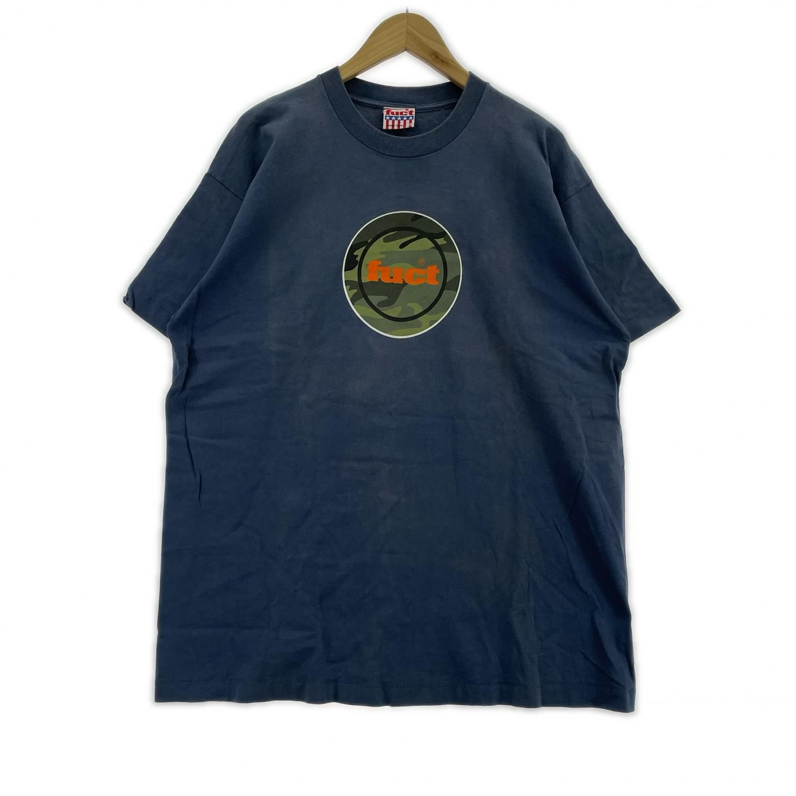 FUCT Tシャツ USA製 初期タグ ビンテージ Tee⁄USA製⁄L⁄ロゴ